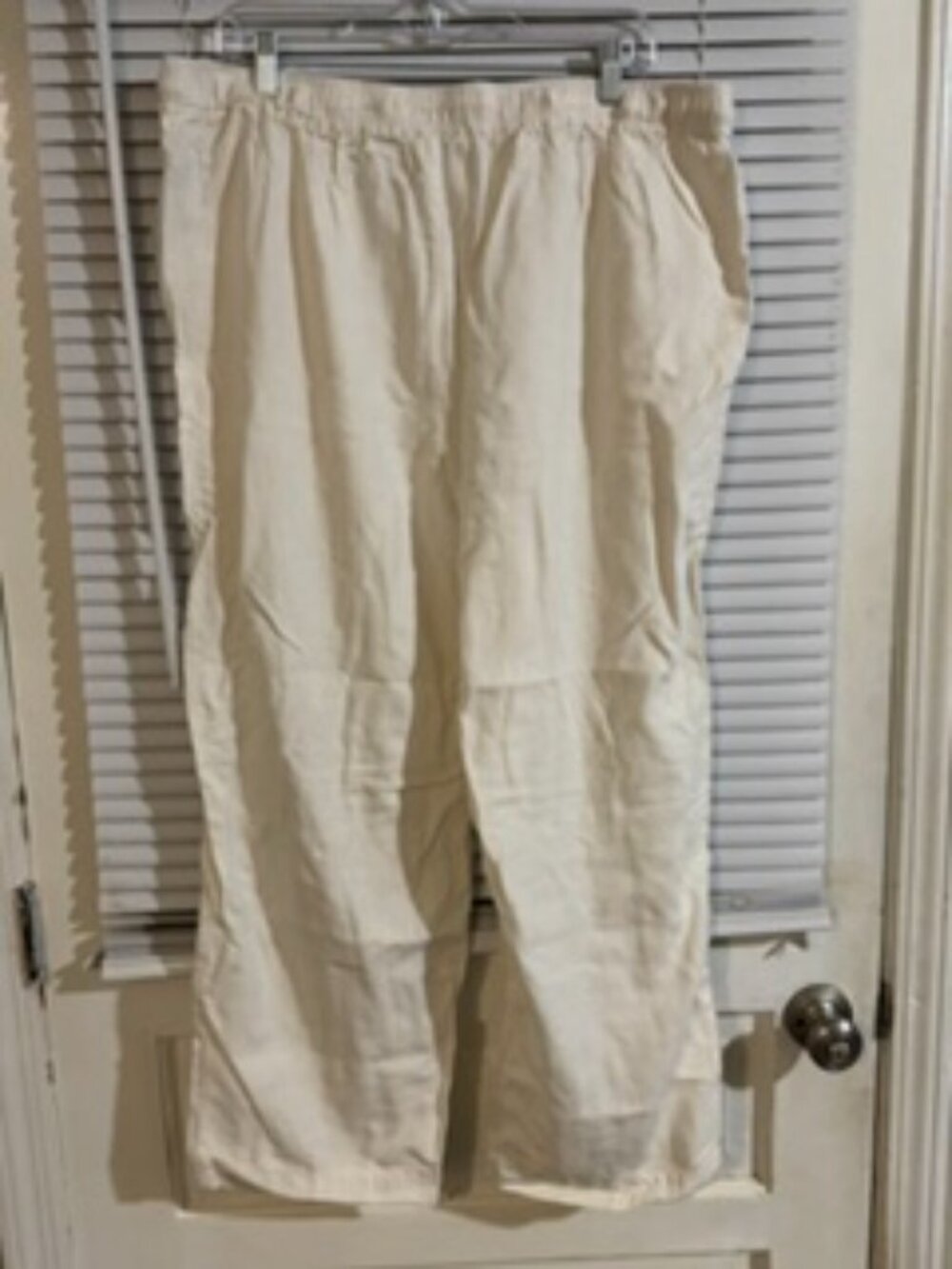 Time and Tru Tapered Linen Pants (XL) – Easy, Breezy Everyday Style - Picture 3 of 4